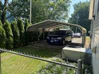 View of the carport.