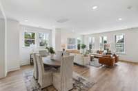 Photos Shown are of the Decorated Model Home, not of the Actual Home.