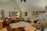 Spacious open greatroom