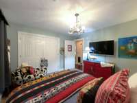 Double door closet entry