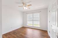 Second bedroom. Bright, freshly painted.