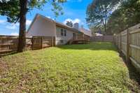 You'll love the private back yard with privacy fence perfect for the kids to play or pets to enjoy!