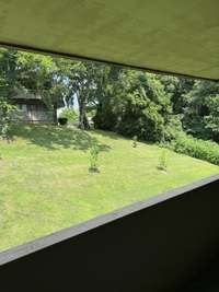 The view from your covered balcony.