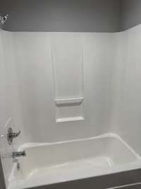 Imagine bathing in this brand new tub!