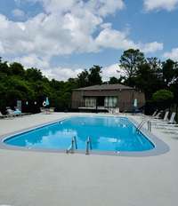 The pool is open for the season and ready for you to jump into your new home!