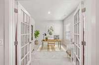 Private office - just off the main foyer (virtually staged)