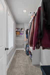 with a great walk in closet.