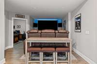 Who doesn't like having a theater room to escape to for watch a favorite movie or turning on the big game.