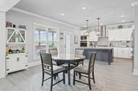 A large kitchen that is ever chef's dream!