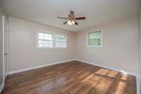 Secondary bedroom with ample natural lighting