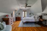 Another view of the primary bedroom.