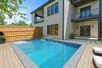 Virtual Rendition of a 12 x 24 Gunite Pool