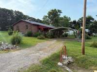 Side view of the home.