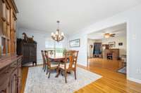 Dining Room is next to the Kitchen.