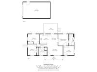 266 McBride Ln., Bradyville, TN floor plan with garage.