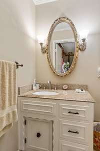Half bath in Master suite.