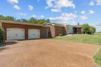 Turn around for additional parking.