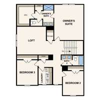 Photos are of the decorated model home at 5001 Lawler Lane.