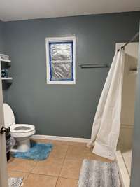 Primary bath--walk-in shower