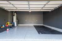 This project has just been completed!  The owner's loss but, you are sure to love and enjoy the fresh wall & ceiing paint with new garage floor.