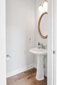 Half Bath on the Main Level