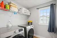 2nd floor laundry spacious laundry room