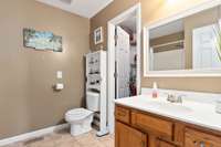 Master bath with fresh paint and some upgrades