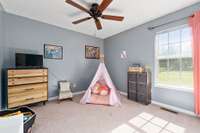 bedroom #3. Existing carpet has a few flaws~ ask about carpet allowance