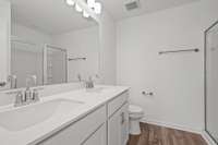 Dual vanities
