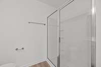 Oversized shower
