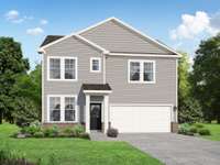 Elevation B (Small upgrade price elevation).  Colors and selections may vary.  You get to choose the exterior color you want for home.