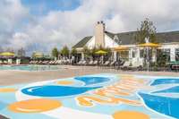 A Splash Pad is included at the Durham Farms pool for the little ones to enjoy as well.