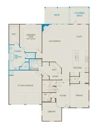 This home offers a spacious, open concept layout designed for today's modern living while also allowing for easy entertaining opportunities. The 1st floor Owner's Suite includes a spa-like bathroom! Formal dining room and home office are included!