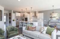***Photo from a Riverview model home in another community***  The main living area of the "Riverview" provides you plenty of space for comfortable living.