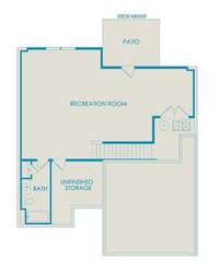 The Finished Basement of this Aspire features a large space perfect for a game room, rec room or secondary living space. Also included is a covered walk out patio, full bath and an unfinished space that can be utilized for storage!