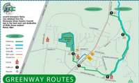 The White House Greenway Trail provides you with a maintained & scenic path to walk, bike or run! The photo provides you with an overview of the trail.