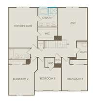 The 2nd floor features 4 Bedrooms (including the Owner's Suite) and a Loft that is ideal for a home theater or game room. The Owner's Bathroom includes tile flooring, dual sinks with quartz countertops and a tiled garden tub and shower.