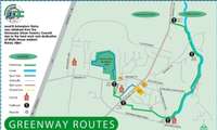 The White House Greenway Trail provides you with a maintained & scenic path to walk, bike or run! The photo provides you with an overview of the trail.