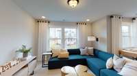 ***Photo taken from the Furman model home in Durham Farms***  The Loft is the perfect spot for a secondary living space, home theater or game room.