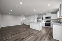 This layout is made for entertaining