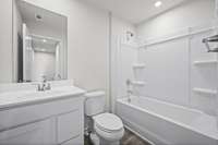 Upstairs hall bath