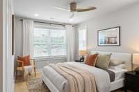 Owners Suite. Photos are of similar home and selections to vary.