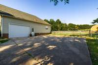 THIS IS A RENDERING OF A POSSIBLE GARAGE. THERE USED TO BE A GARAGE ENTRANCE HERE AND THE OWNER IS WILLING TO RE-CONVERT FOR A BUYER.