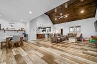 Walk through the front door to an open concept floor plan!