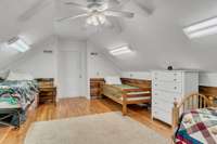 Large bonus room! This is the upstairs to the original 1800's cabin.