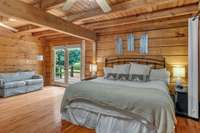 Very large master suite!