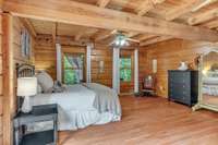 So much space and flexibility in the master suite.