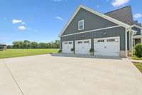 Large parking pad perfect for up to 6 vehicles!  8385 Lascassas Pike Lascassas, TN 37085