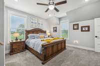 The third bedroom features carpet flooring and recessed lighting! 8385 Lascassas Pike Lascassas, TN 37085