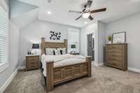 The fourth bedroom features carpeted floors and has its own private bathroom as well! 8385 Lascassas Pike Lascassas, TN 37085